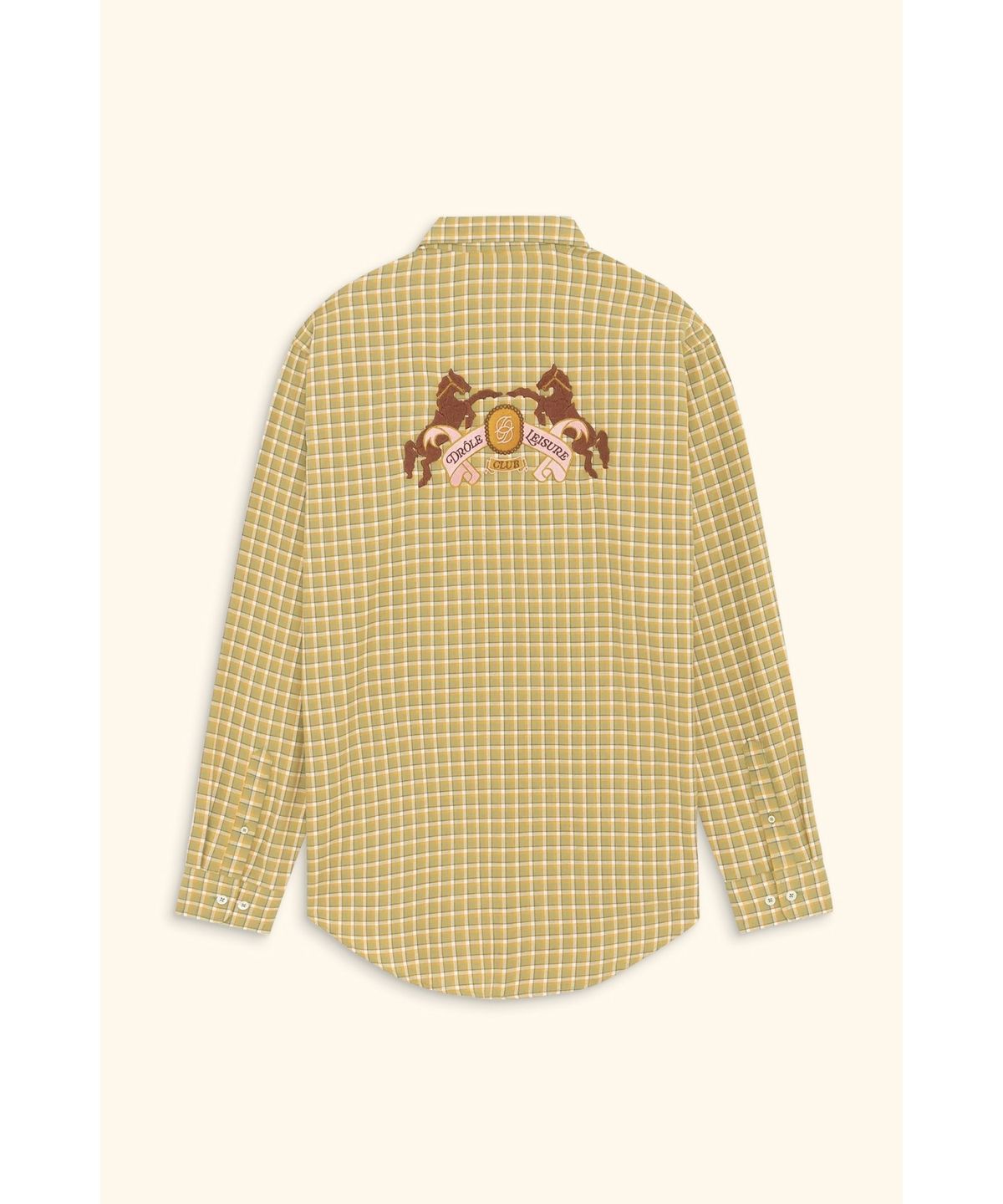 드롤드무슈(DROLE DE MONSIEUR) La Chemise Embleme Cheval D0SAW25237KHX