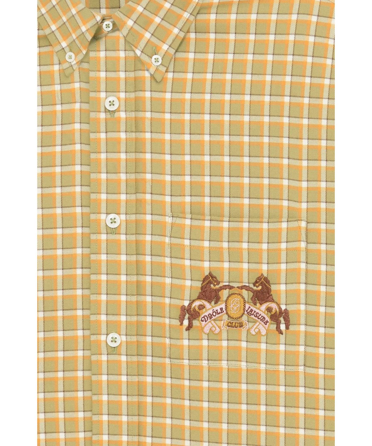 드롤드무슈(DROLE DE MONSIEUR) La Chemise Embleme Cheval D0SAW25237KHX