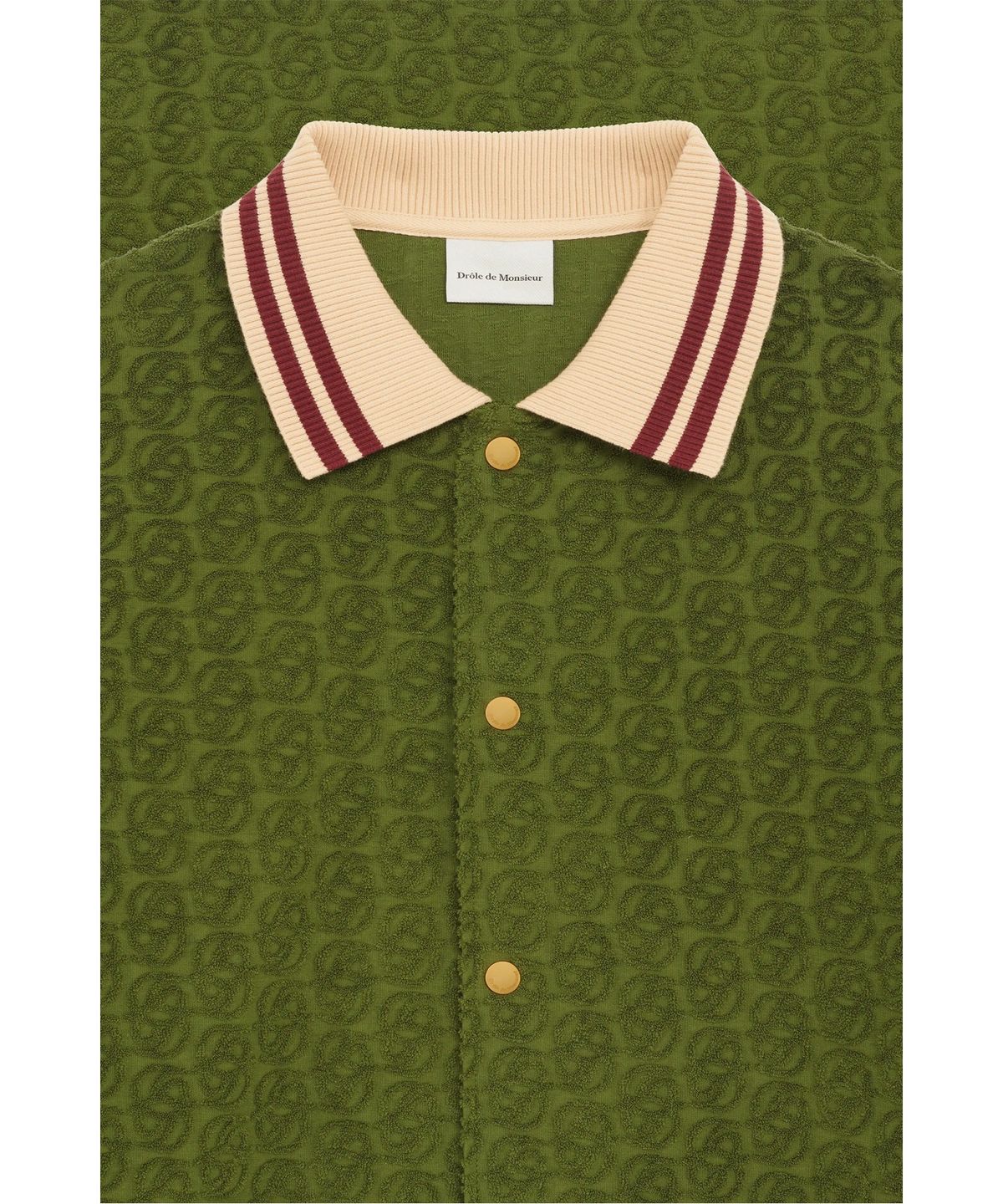 드롤드무슈(DROLE DE MONSIEUR) La Chemise Monogramme D0SCA25208GRD