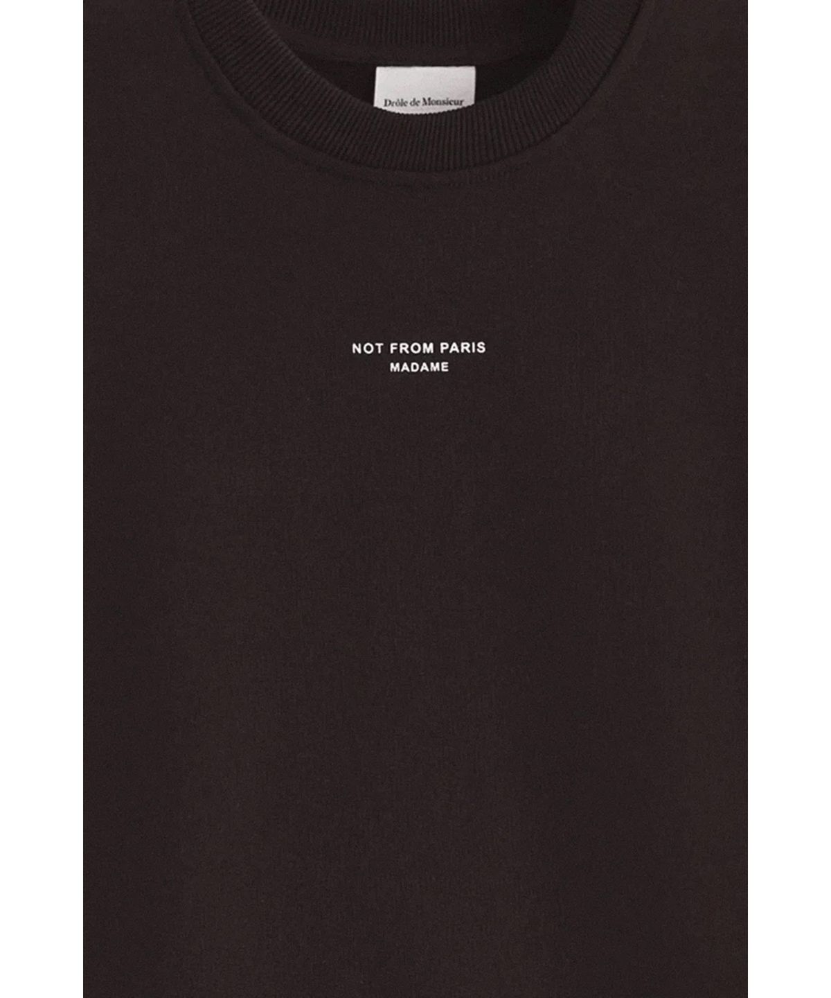 드롤드무슈(DROLE DE MONSIEUR) Le Sweatshirt Slogan Classique D0TSW25250BRD