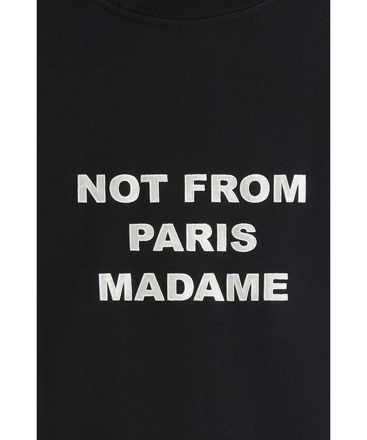 드롤드무슈(DROLE DE MONSIEUR) Le Sweatshirt Slogan D0TSA25001BKX