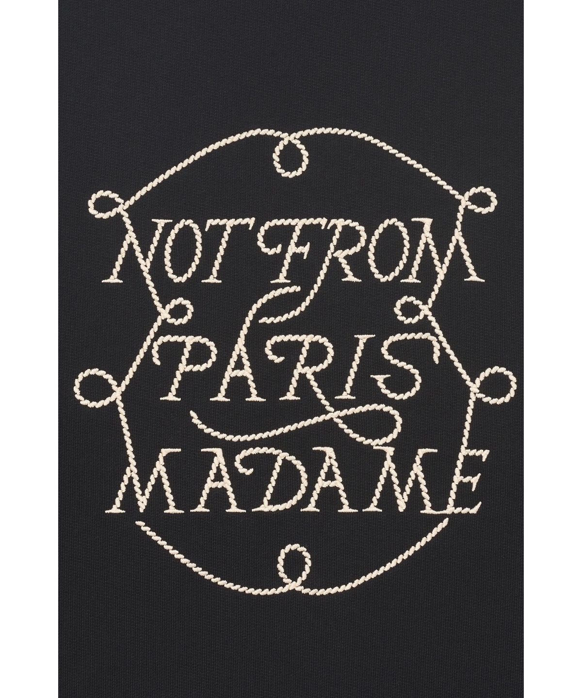 드롤드무슈(DROLE DE MONSIEUR) Le Sweatshirt Slogan Tresses D0TSA25214BKX