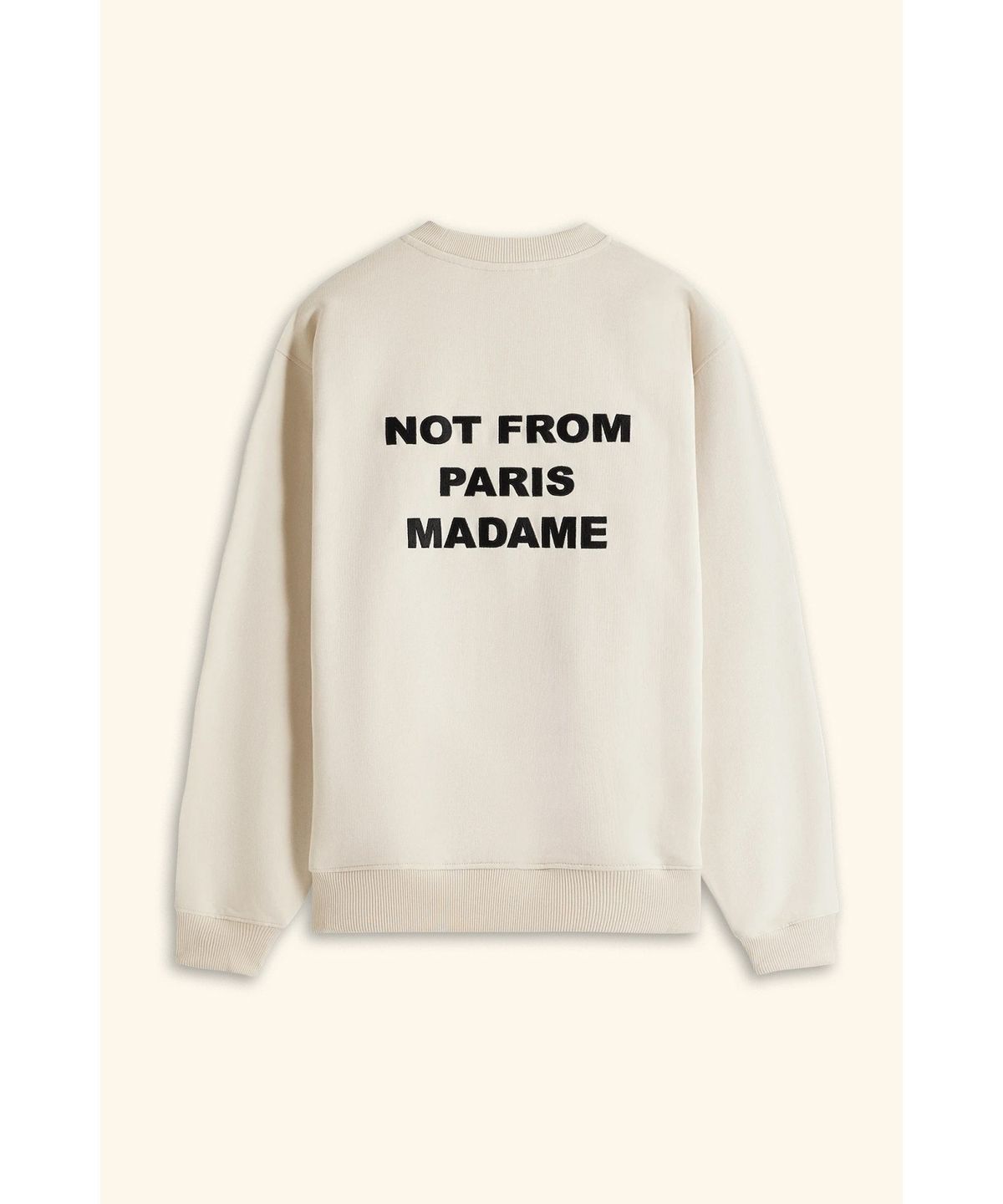 드롤드무슈(DROLE DE MONSIEUR) Le Sweatshirt Slogan D0TSA25001IVD