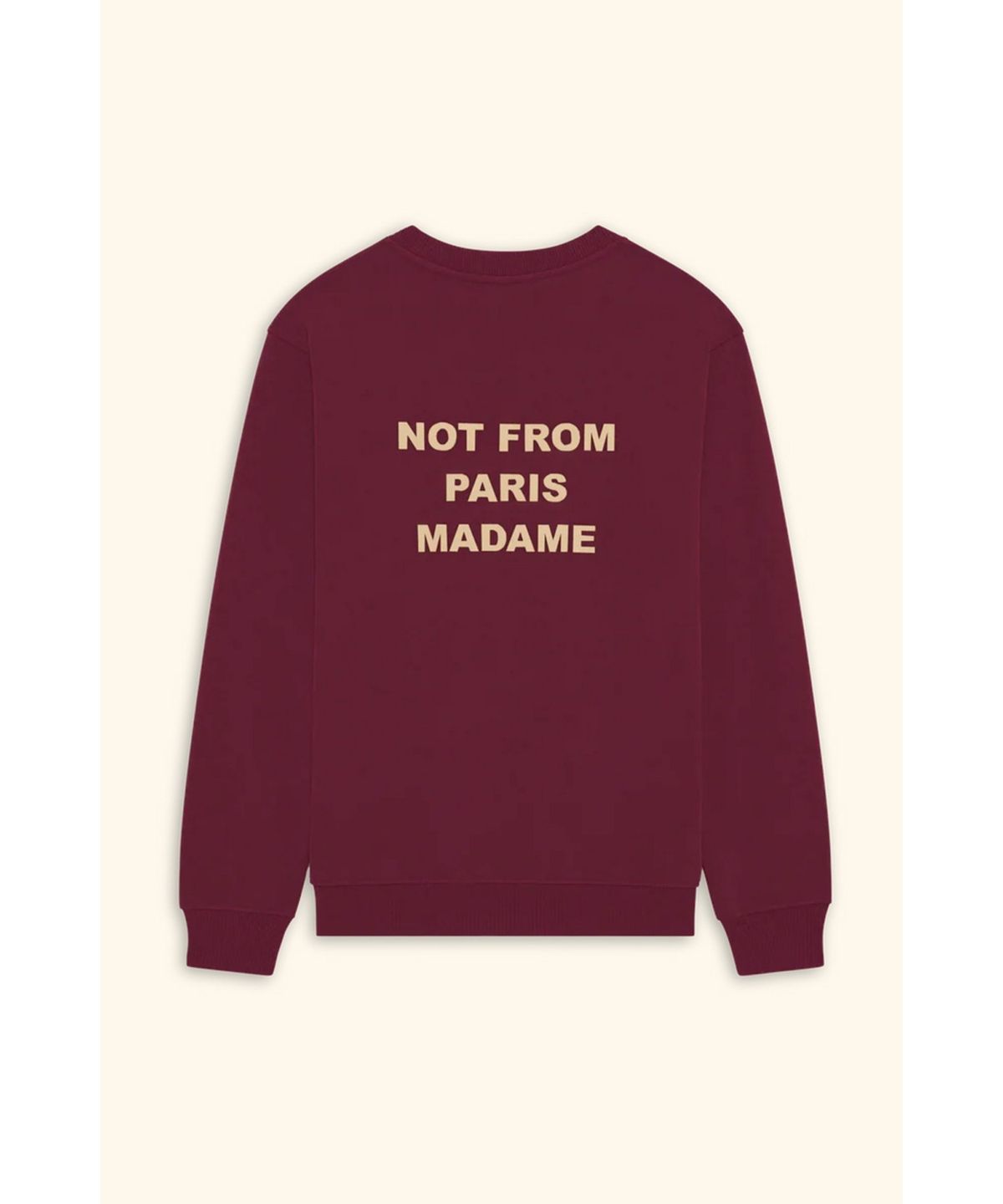 드롤드무슈(DROLE DE MONSIEUR) Le Sweatshirt Slogan D0TSW25249WIX