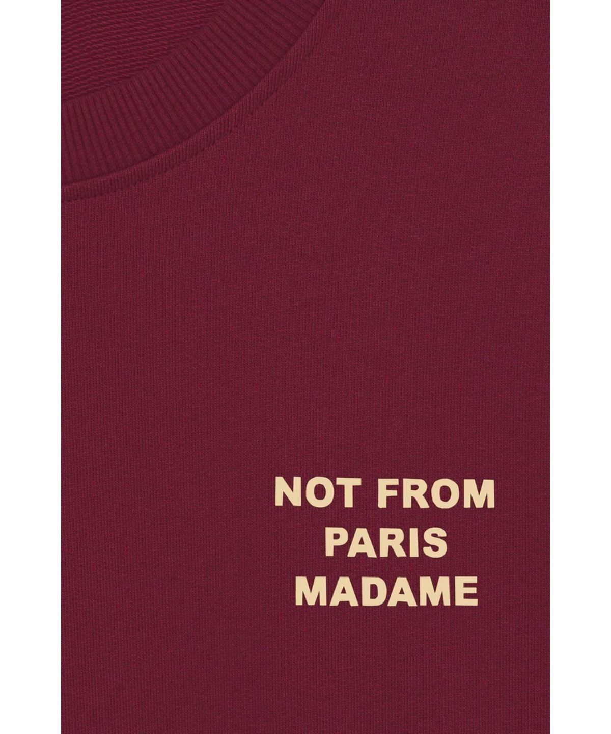 드롤드무슈(DROLE DE MONSIEUR) Le Sweatshirt Slogan D0TSW25249WIX