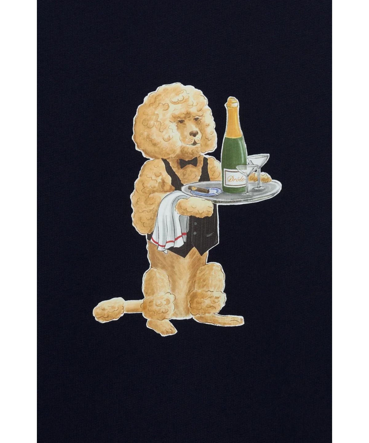 드롤드무슈(DROLE DE MONSIEUR) Le Sweatshirt Poodle D0TSW25248NYX