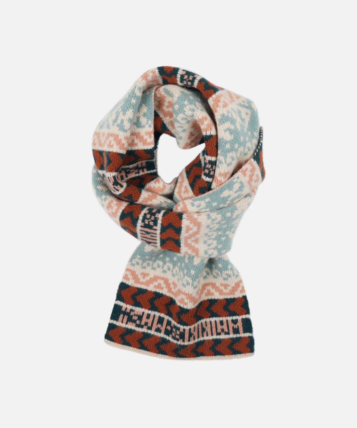 프리즘웍스(FRIZMWORKS) WAIKIKI CHRISTMAS CORAL MUFFLER _ CORAL
