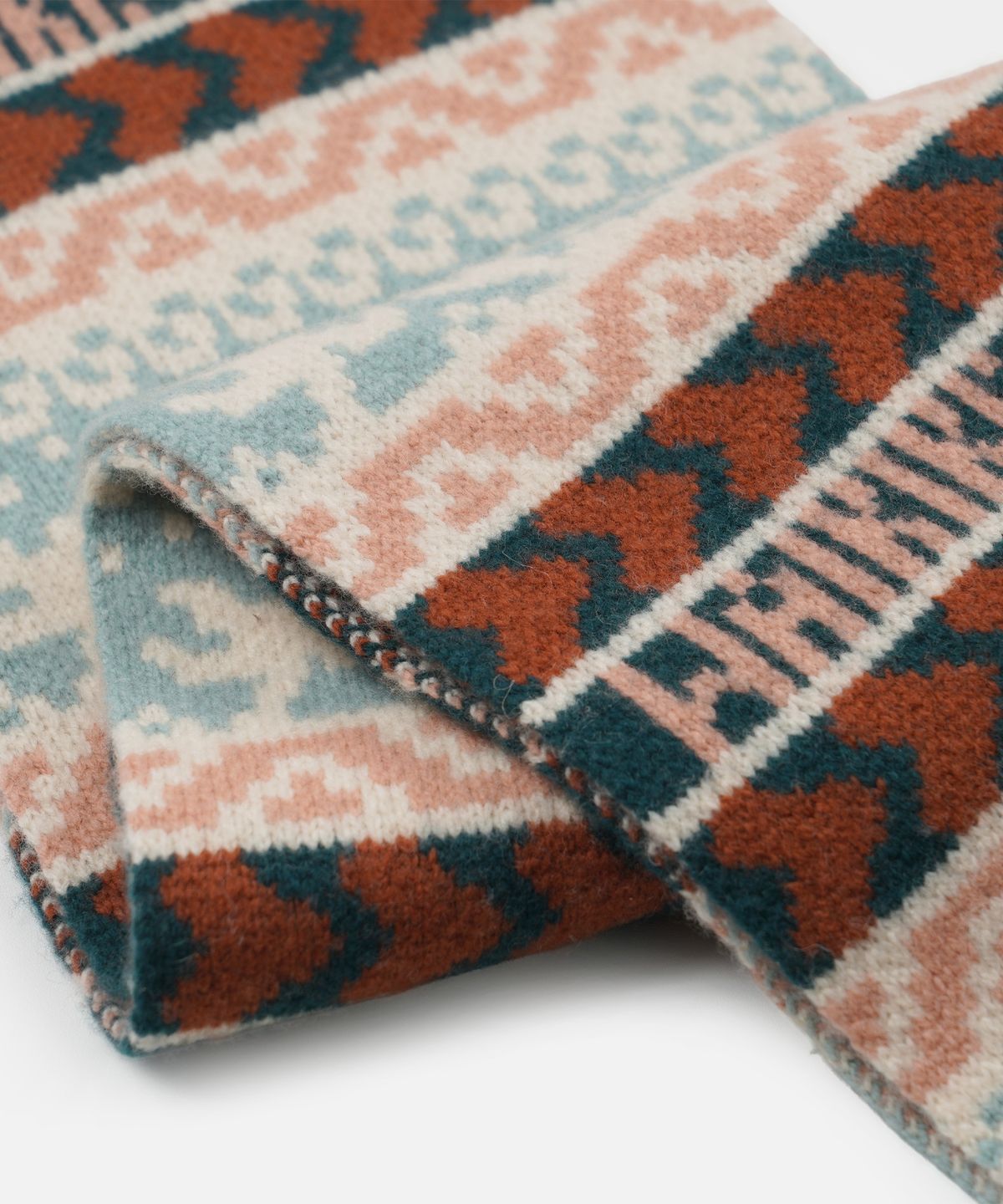 프리즘웍스(FRIZMWORKS) WAIKIKI CHRISTMAS CORAL MUFFLER _ CORAL