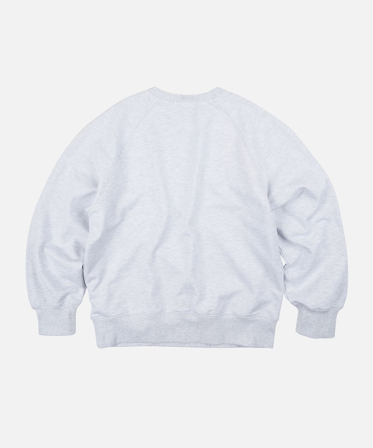 프리즘웍스(FRIZMWORKS) WAIKIKI CHRISTMAS POSTCARD SWEATSHIRT _ WHITE MELANGE