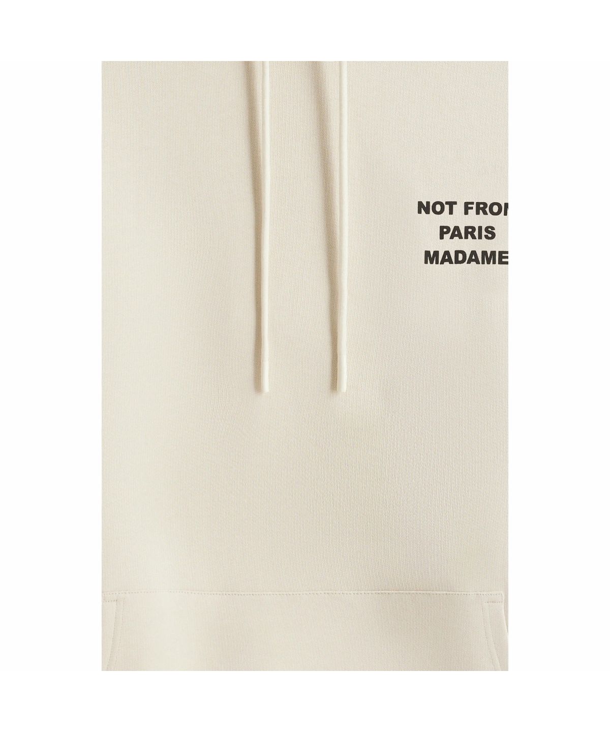 드롤드무슈(DROLE DE MONSIEUR) Le Hoodie Slogan D0THA25001IVD