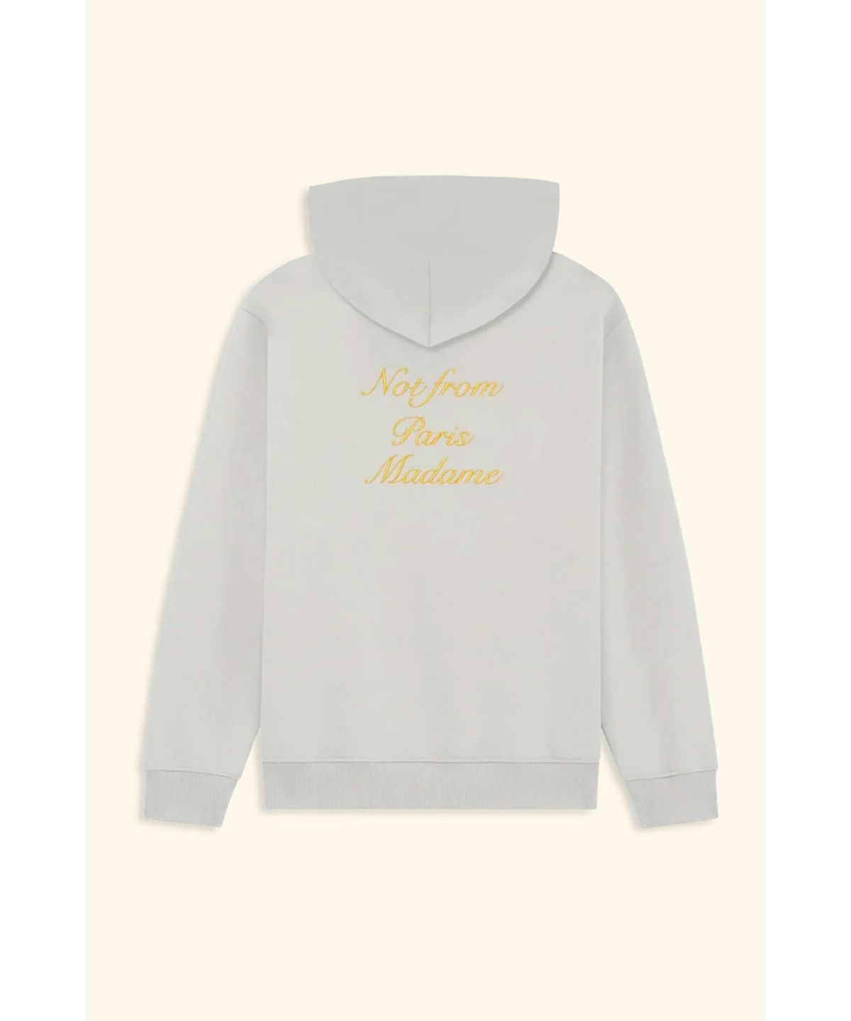 드롤드무슈(DROLE DE MONSIEUR) Le Hoodie Slogan Calligraphie D0THW25243GYM