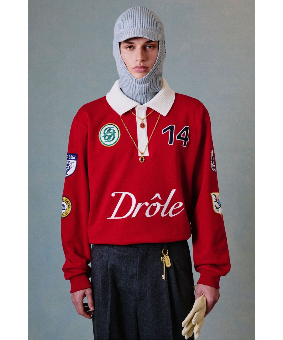 드롤드무슈(DROLE DE MONSIEUR) Le Polo Racing D0TPW25256REX