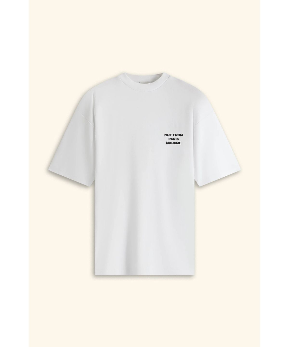 드롤드무슈(DROLE DE MONSIEUR) Le T-Shirt Slogan D0TCA25001WHX
