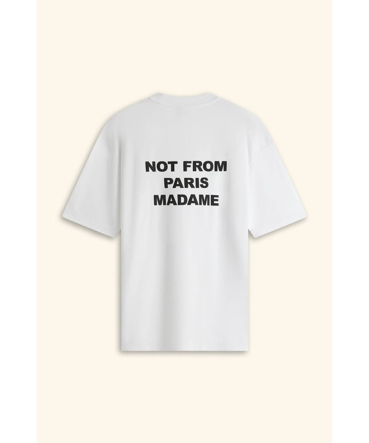 드롤드무슈(DROLE DE MONSIEUR) Le T-Shirt Slogan D0TCA25001WHX