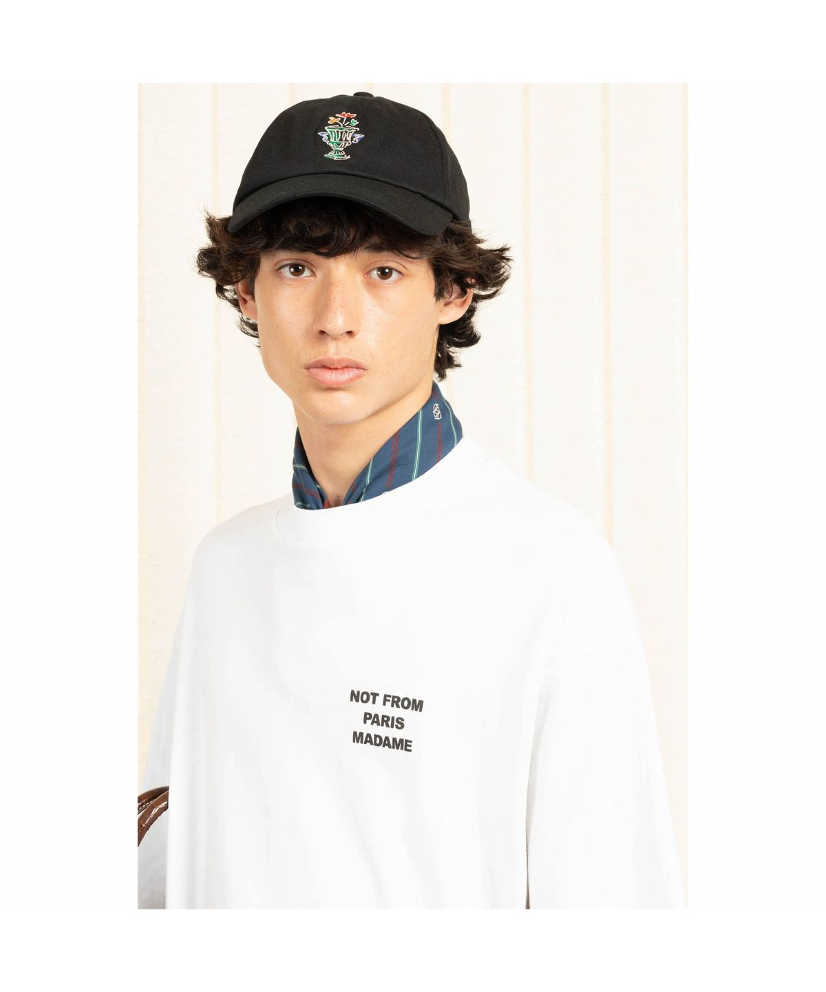 드롤드무슈(DROLE DE MONSIEUR) Le T-Shirt Slogan D0TCA25001WHX