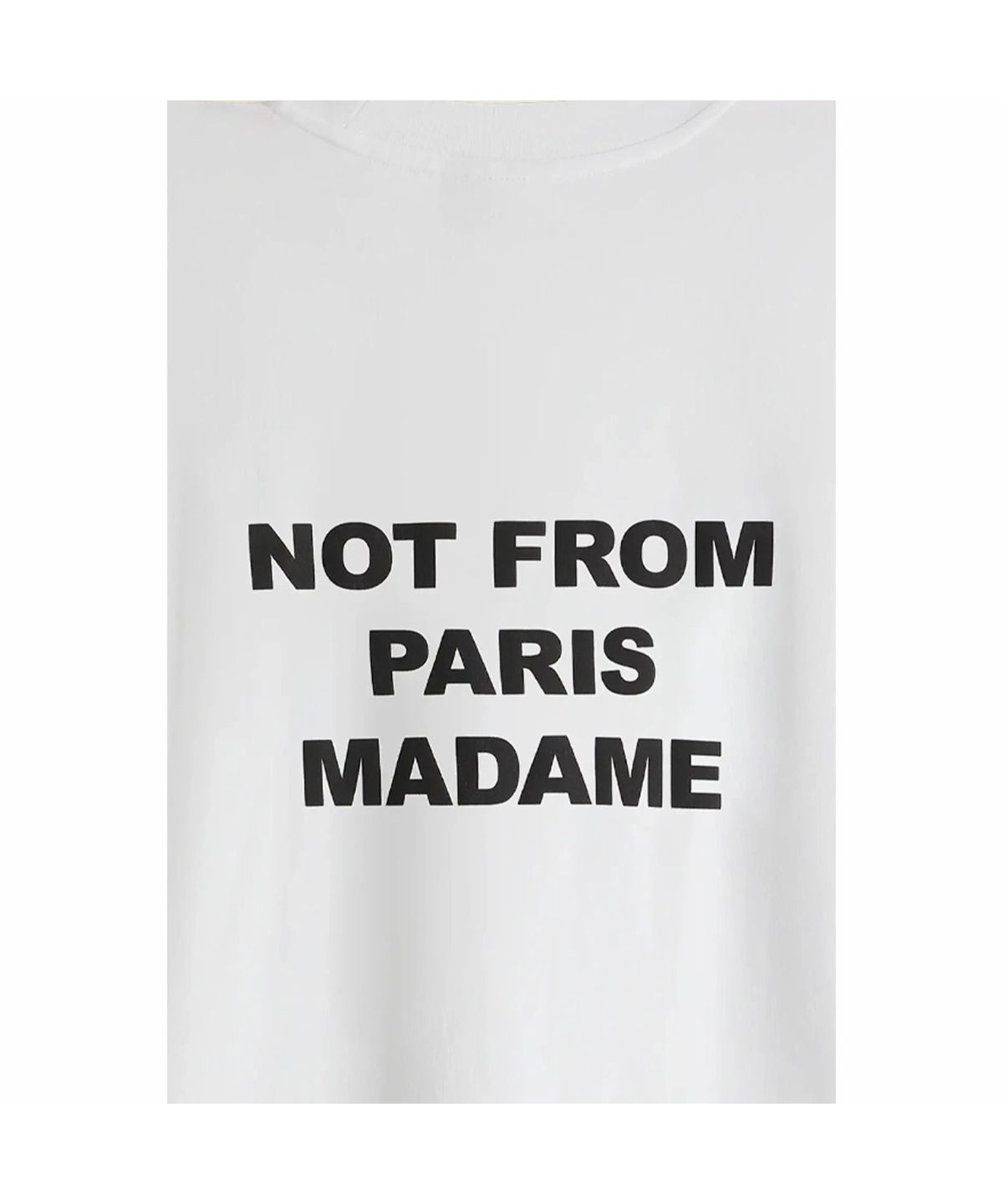 드롤드무슈(DROLE DE MONSIEUR) Le T-Shirt Slogan D0TCA25001WHX