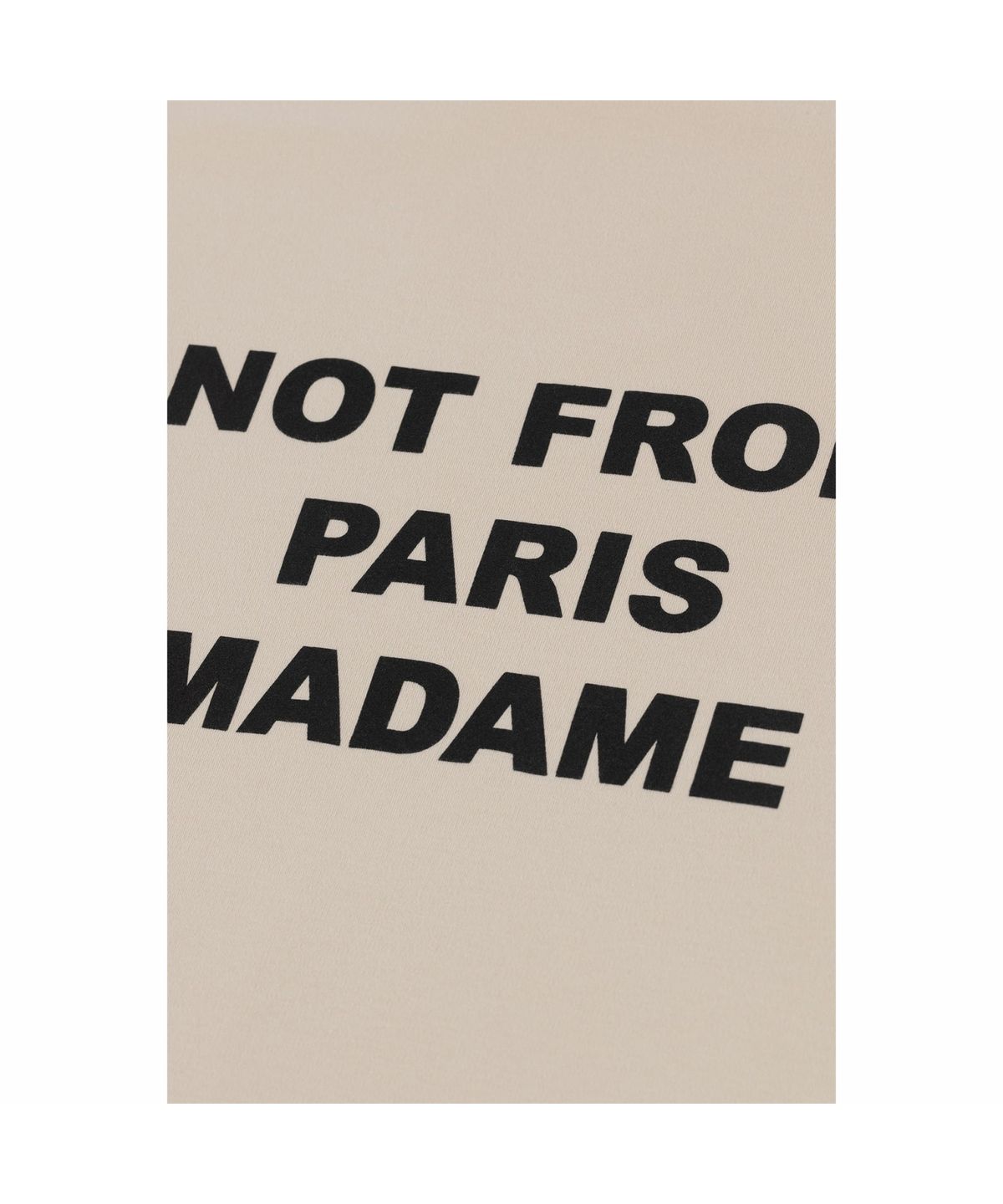 드롤드무슈(DROLE DE MONSIEUR) Le T-Shirt Slogan D0TCA25001IVD