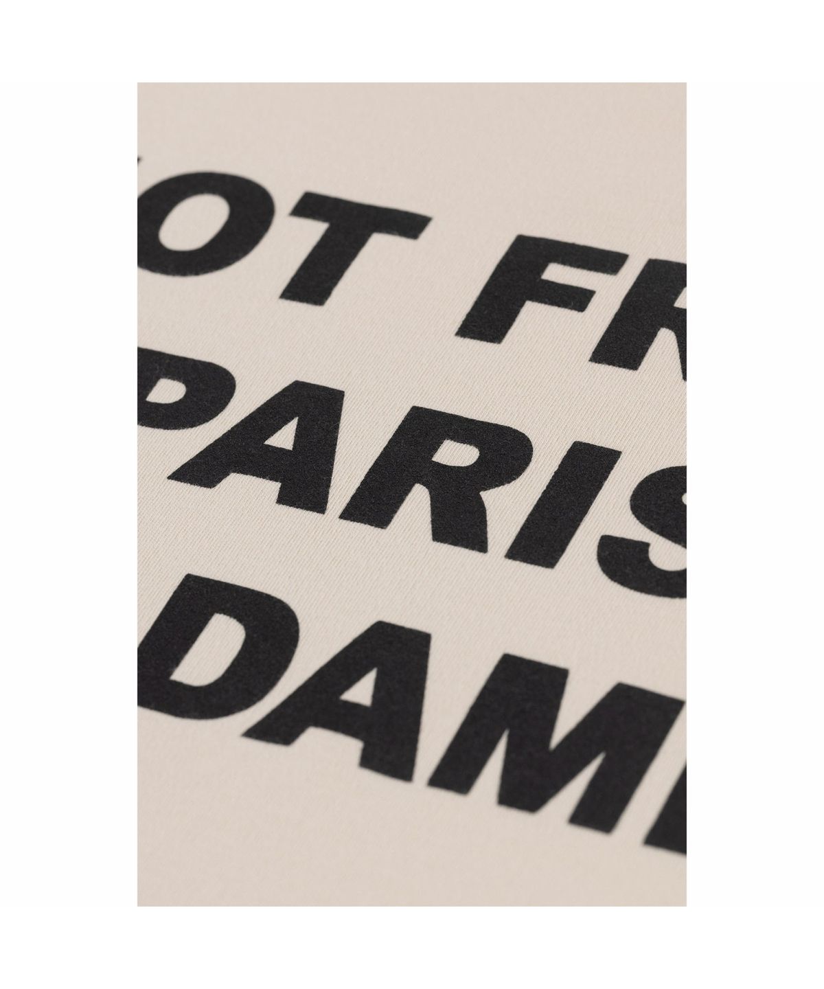 드롤드무슈(DROLE DE MONSIEUR) Le T-Shirt Slogan D0TCA25001IVD