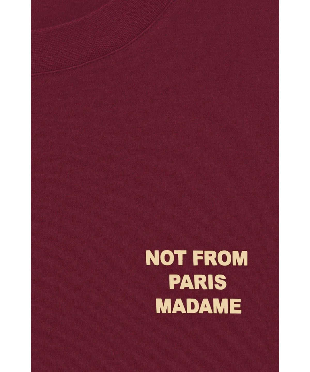 드롤드무슈(DROLE DE MONSIEUR) Le T-shirt Slogan D0TCW25255WIX