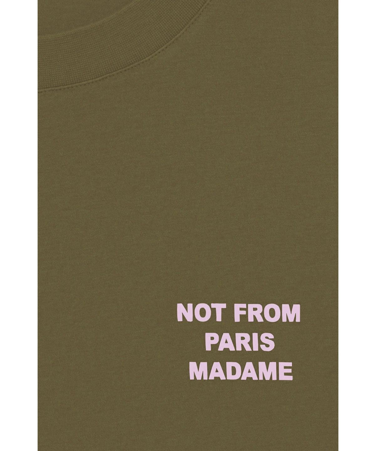 드롤드무슈(DROLE DE MONSIEUR) Le T-shirt Slogan D0TCW25255KHX
