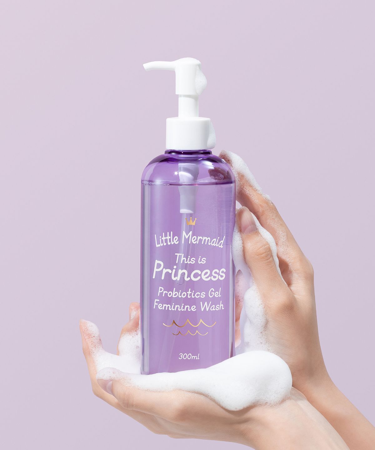 뷰티레시피(BEAUTY RECIPE) 리틀머메이드 디스 이즈 프린세스 프로바이오틱스 젤 여성청결제 300ml
