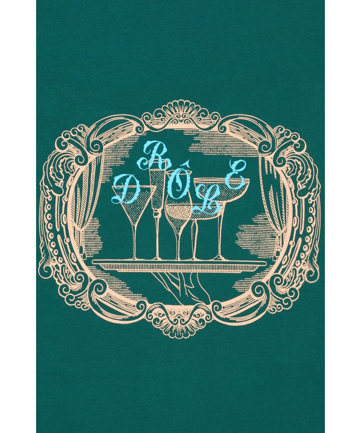 드롤드무슈(DROLE DE MONSIEUR) Le Tshirt Plateau D0TCA25219GRD