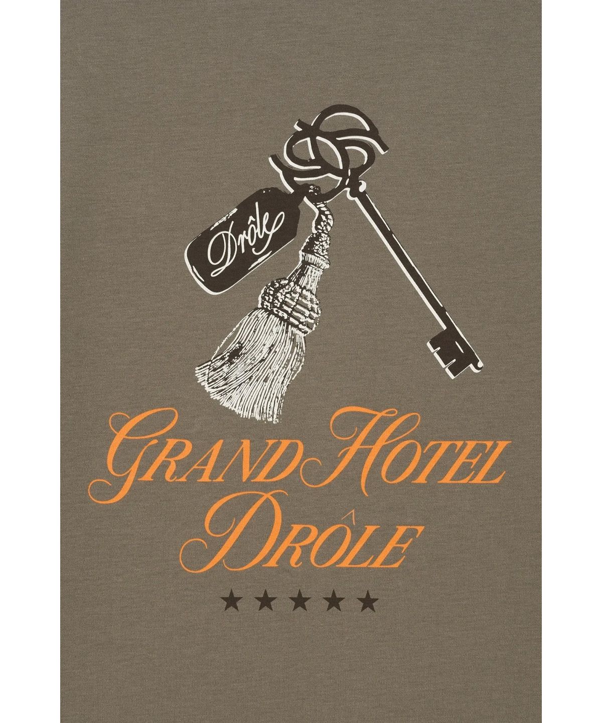 드롤드무슈(DROLE DE MONSIEUR) Le Tshirt Grand Hotel D0TCA25221BED