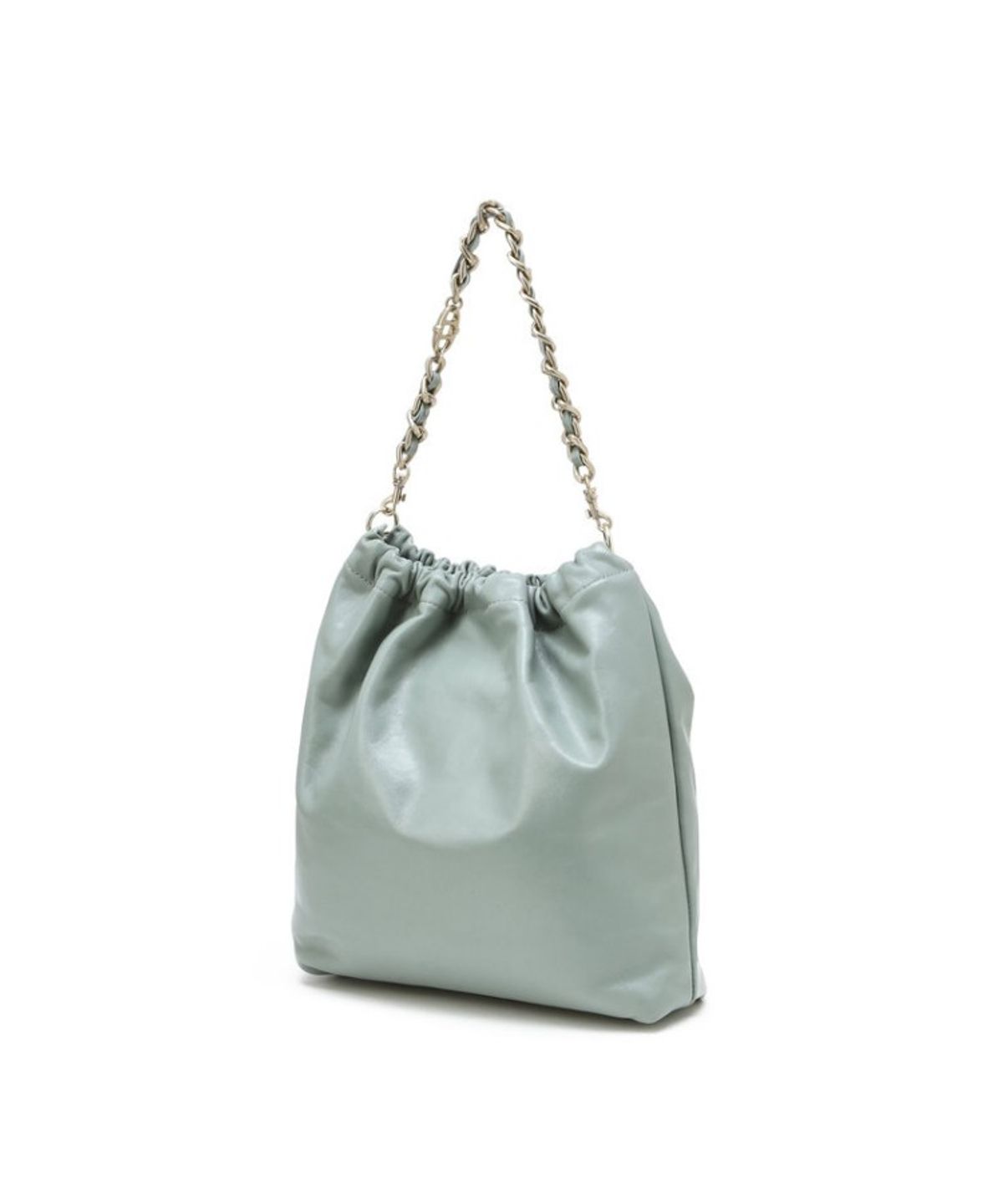 아떼 바네사브루노(ATHE VANESSABRUNO) [MERINGUE] 민트 체인 레더 숄더백 M AABA5F550K1