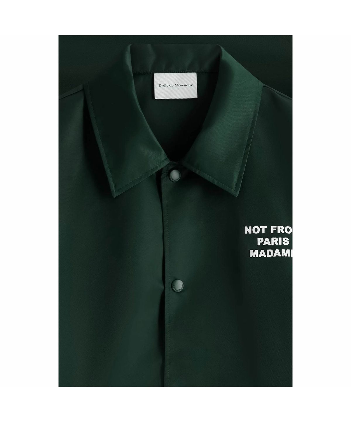 드롤드무슈(DROLE DE MONSIEUR) La Veste Slogan D0JAA25001GRD
