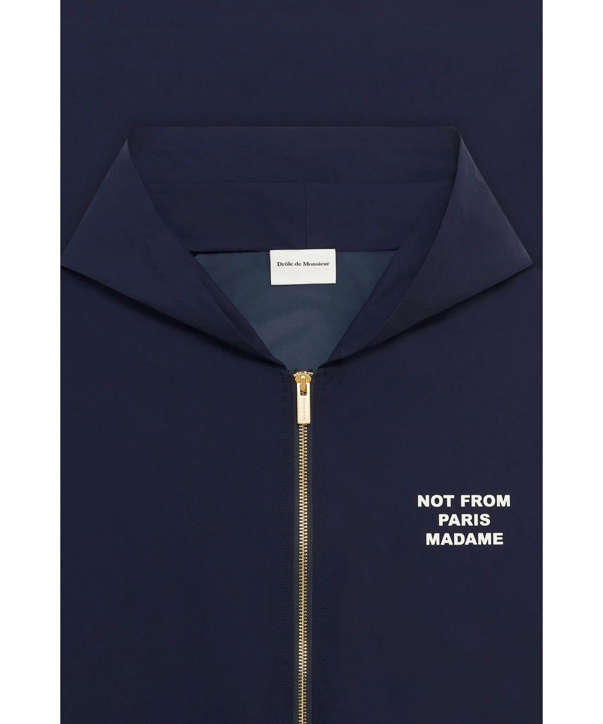드롤드무슈(DROLE DE MONSIEUR) La Veste Capuche Slogan D0JAW25121NYX