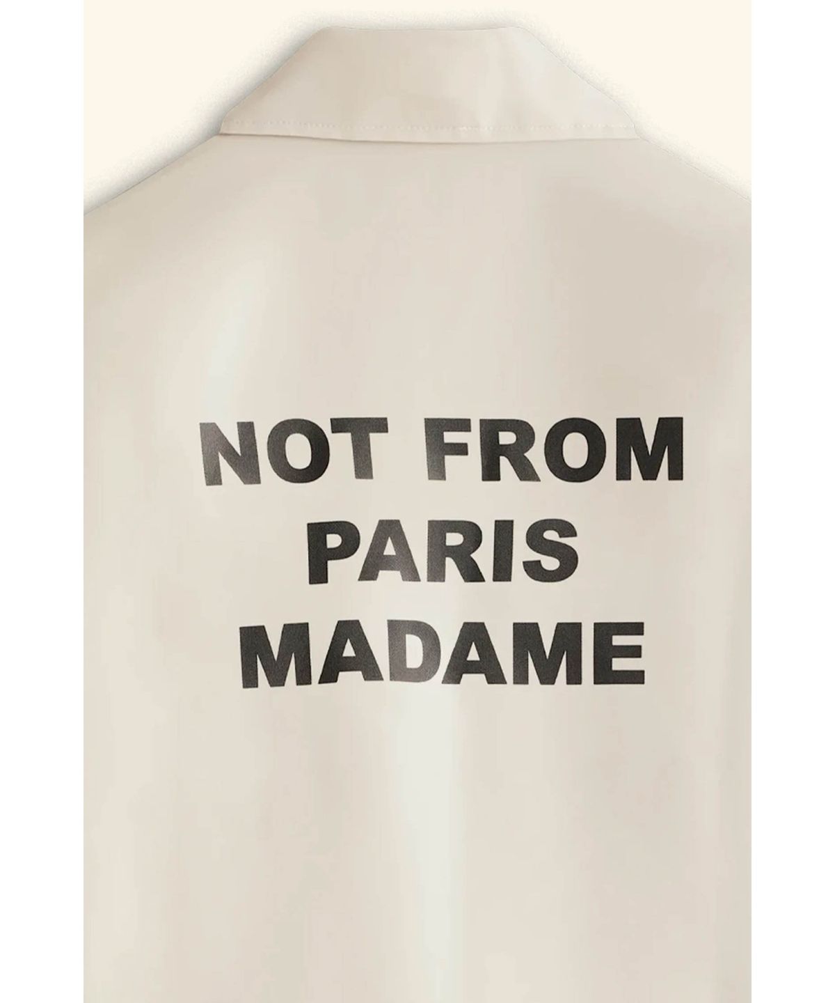 드롤드무슈(DROLE DE MONSIEUR) La Veste Slogan D0JAA25001IVD