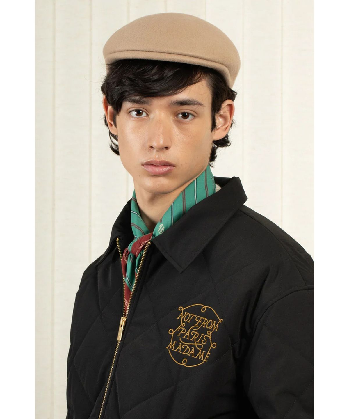 드롤드무슈(DROLE DE MONSIEUR) La Veste Slogan Tresses D0JAA25101BKX
