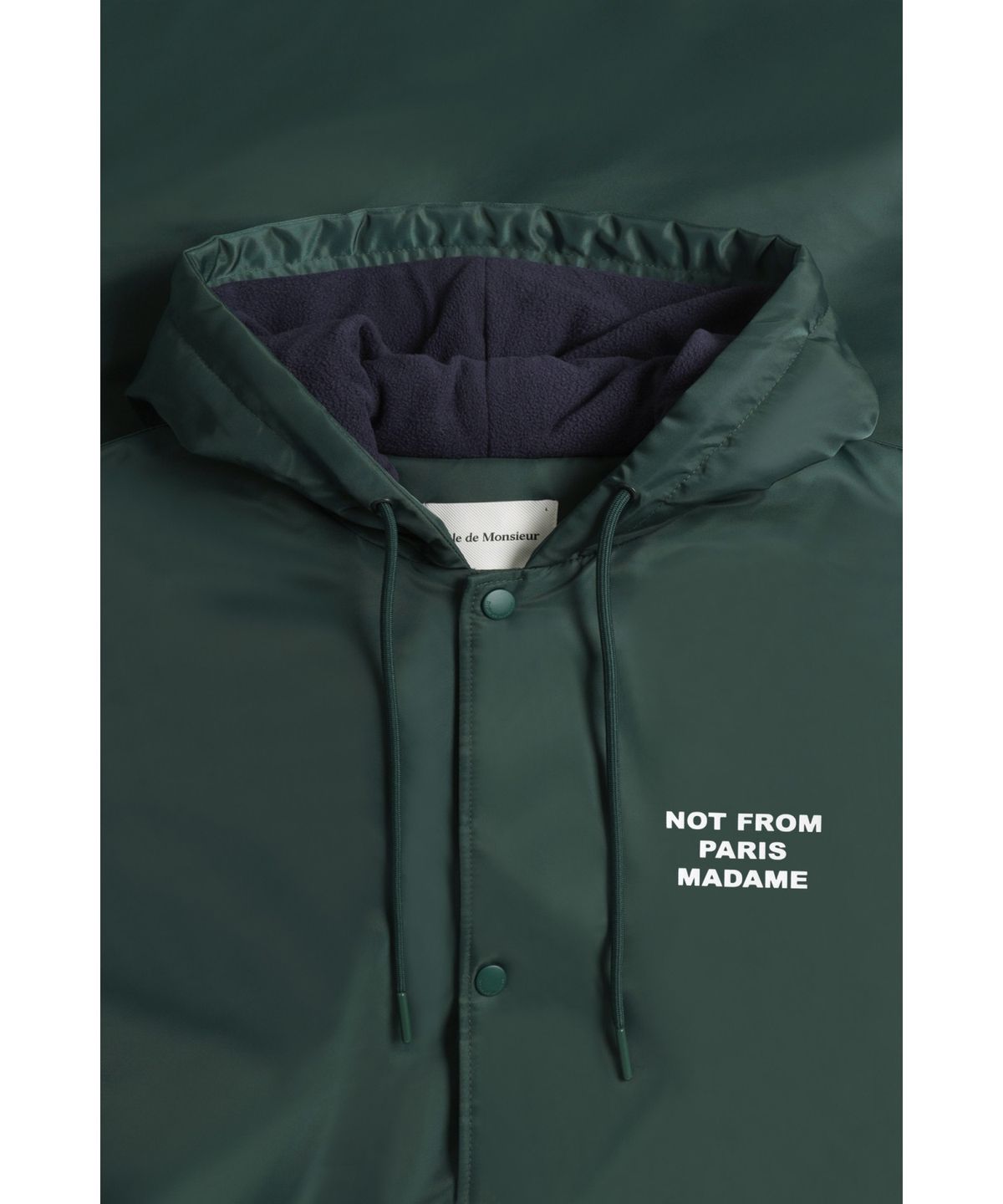 드롤드무슈(DROLE DE MONSIEUR) La Parka Slogan D0CCW25128GRD