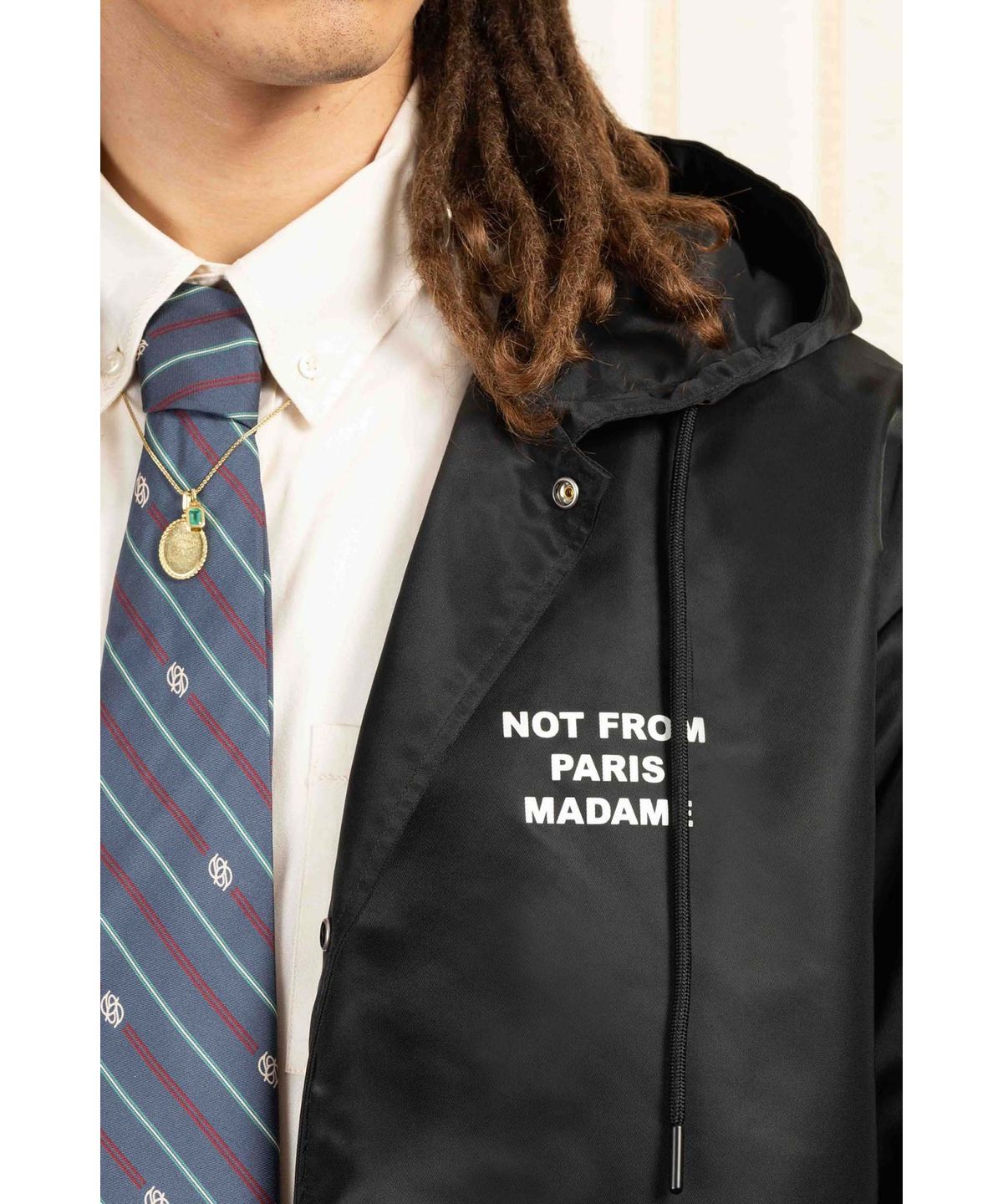 드롤드무슈(DROLE DE MONSIEUR) La Parka Slogan D0CCA25001BKX