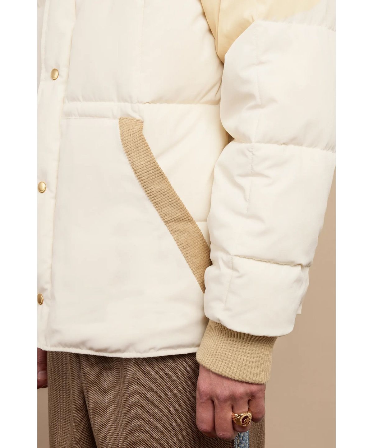 드롤드무슈(DROLE DE MONSIEUR) La Doudoune Matelassee D0UAW25113WHM