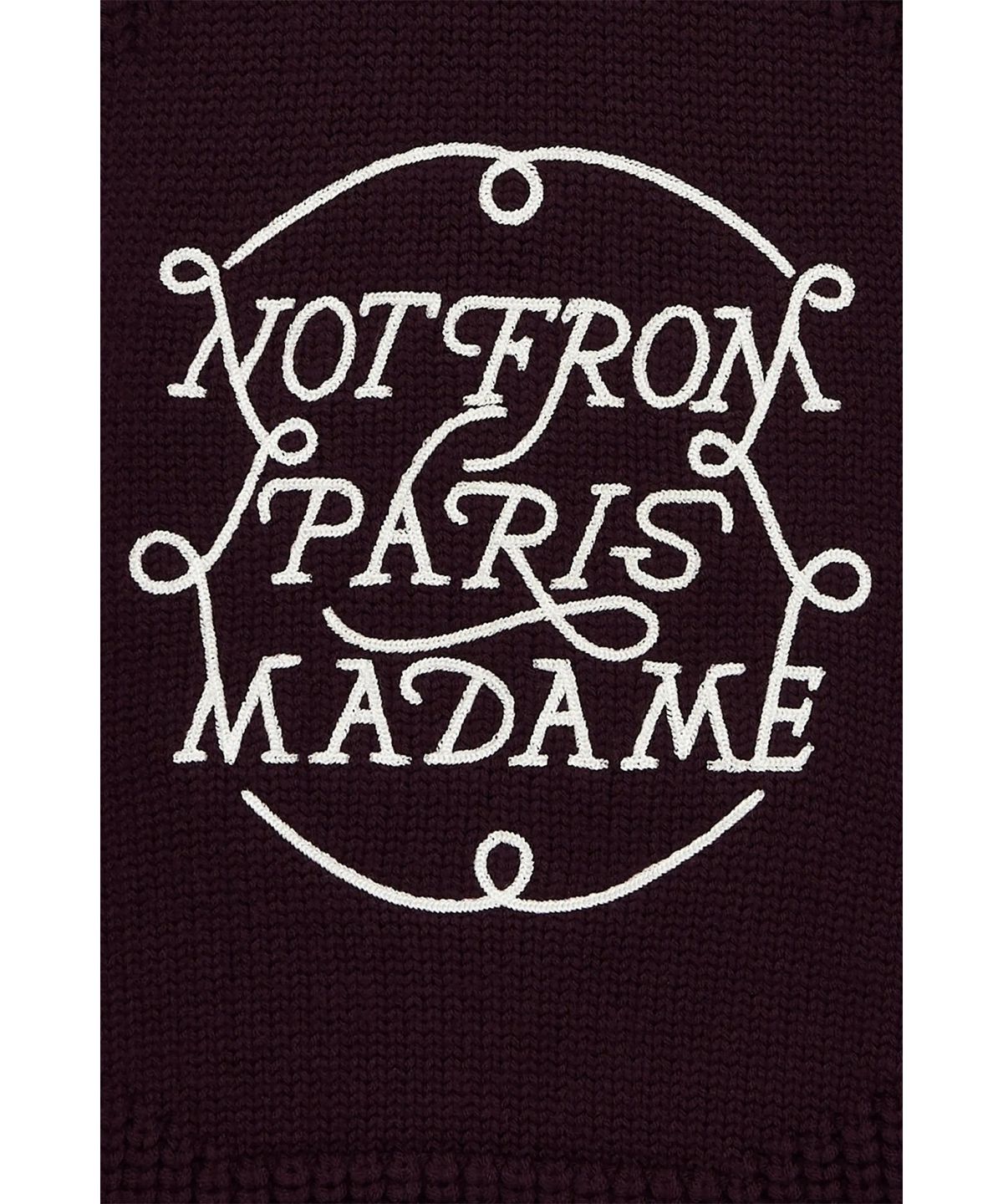 드롤드무슈(DROLE DE MONSIEUR) La Maille Slogan D0WAW25233WIX