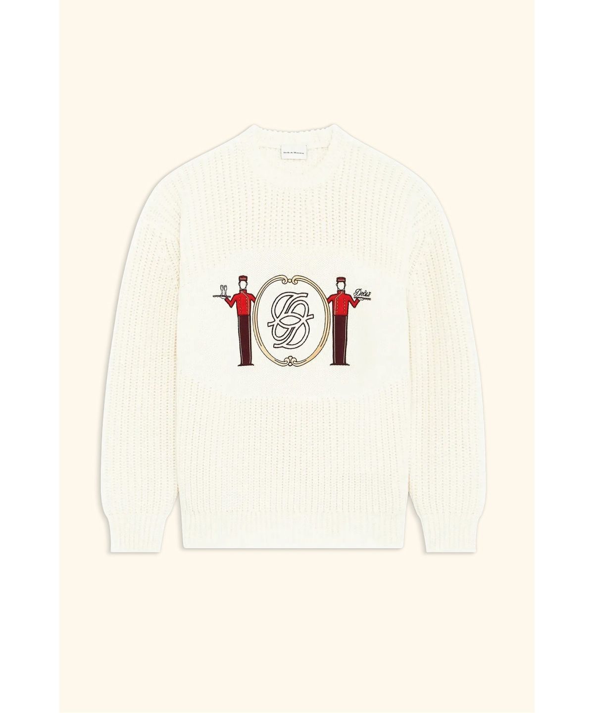 드롤드무슈(DROLE DE MONSIEUR) La Maille Jacquard Groom D0WAW25232WHM