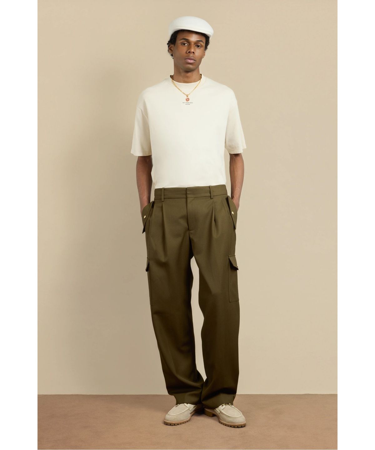 드롤드무슈(DROLE DE MONSIEUR) Le Pantalon Cargo D0PAW25307KHX