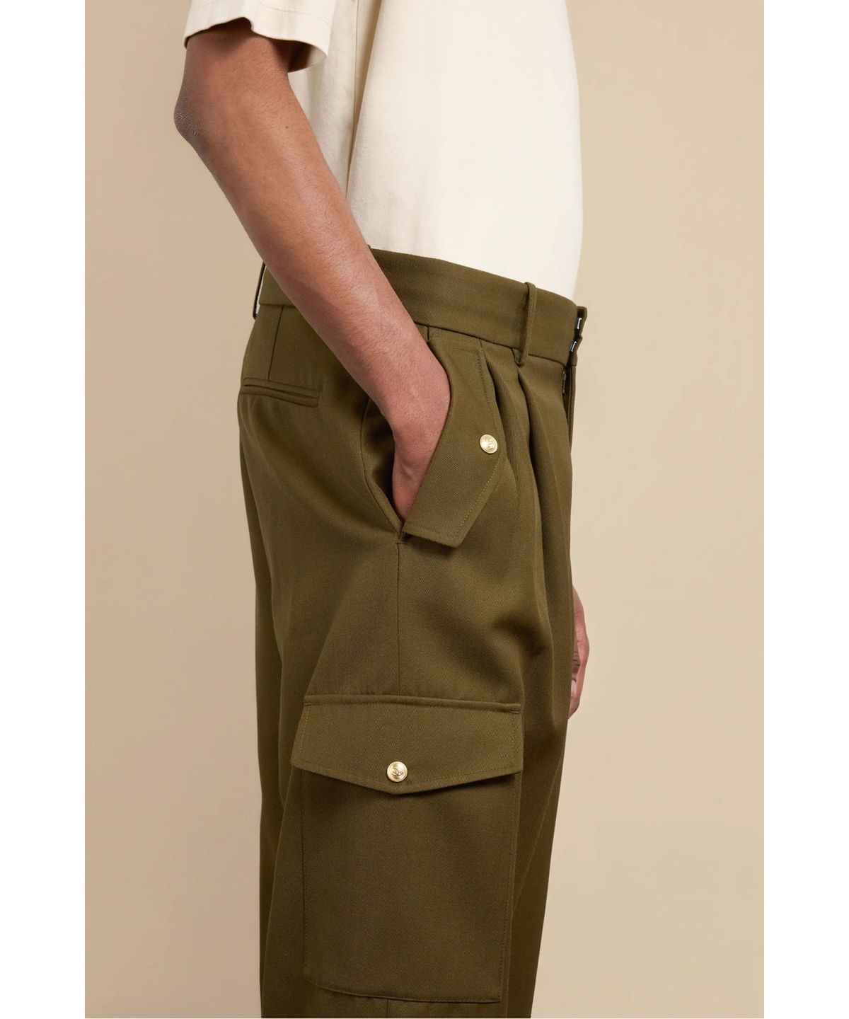 드롤드무슈(DROLE DE MONSIEUR) Le Pantalon Cargo D0PAW25307KHX