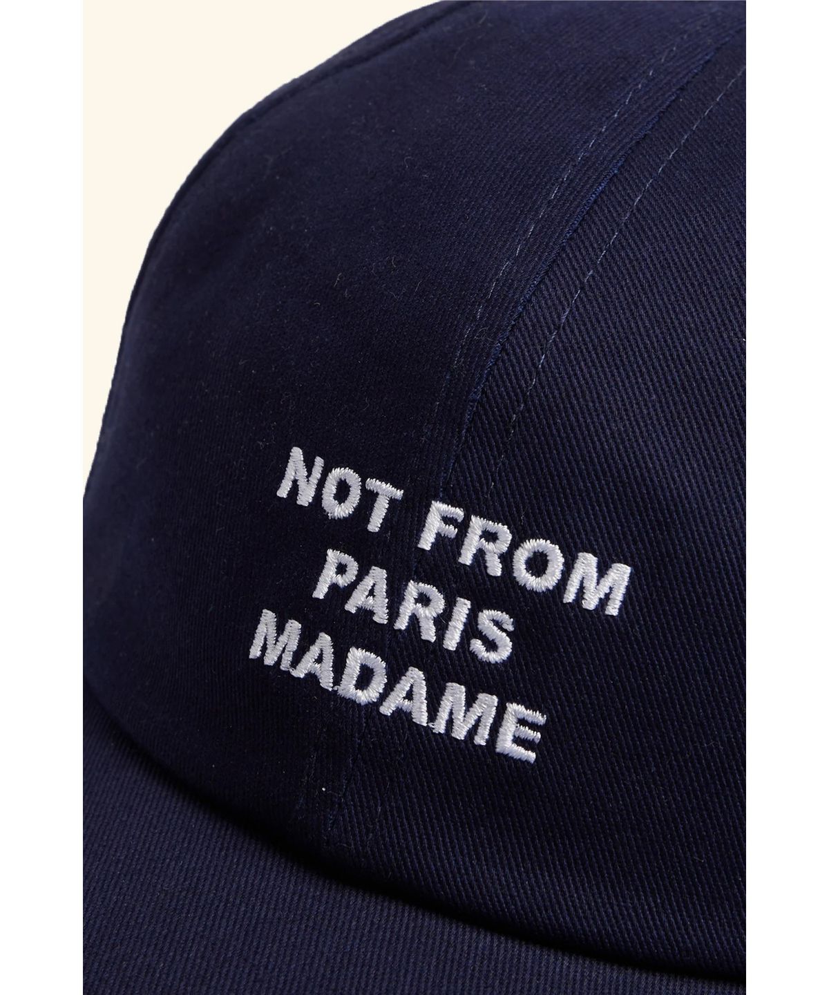 드롤드무슈(DROLE DE MONSIEUR) La Casquette Slogan D4RAA25001NYX