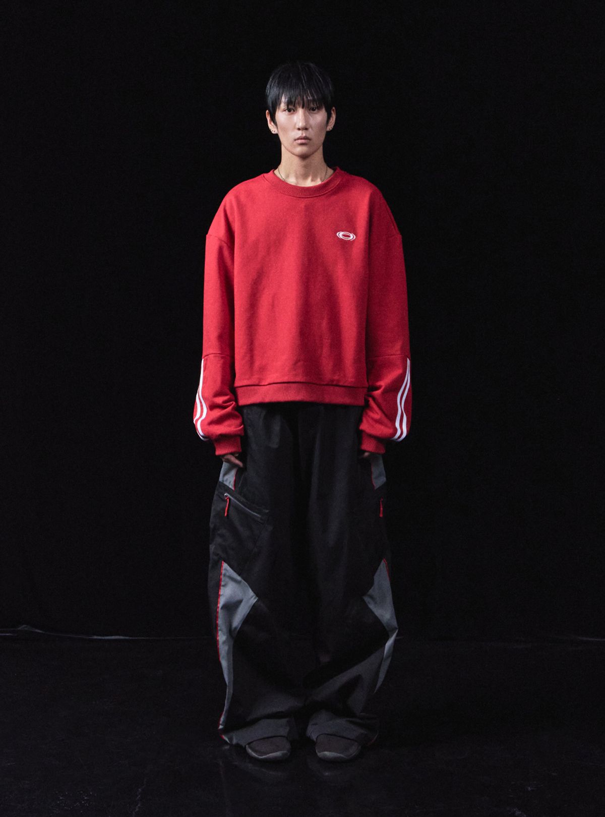 씨비전 바이 씨에스씨(CIVISION BY CSC) ICONIC SWEATSHIRT RED (MENS)