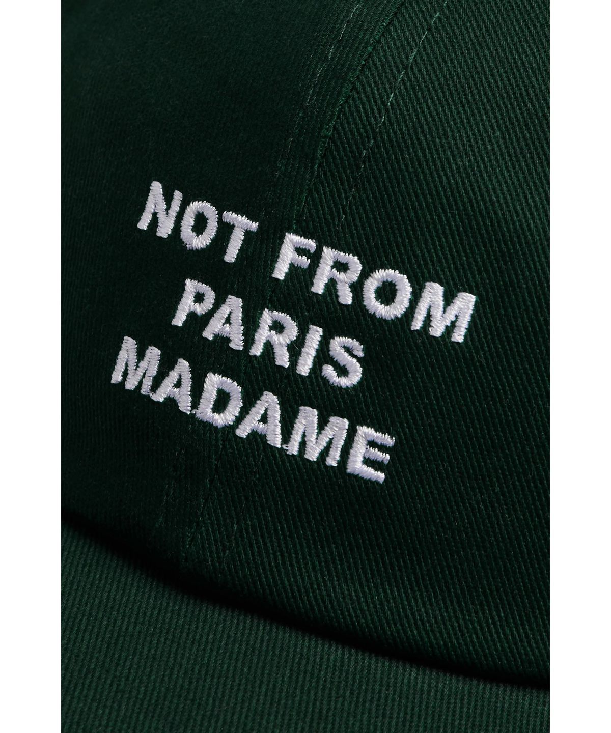 드롤드무슈(DROLE DE MONSIEUR) La Casquette Slogan D4RAA25001GRD