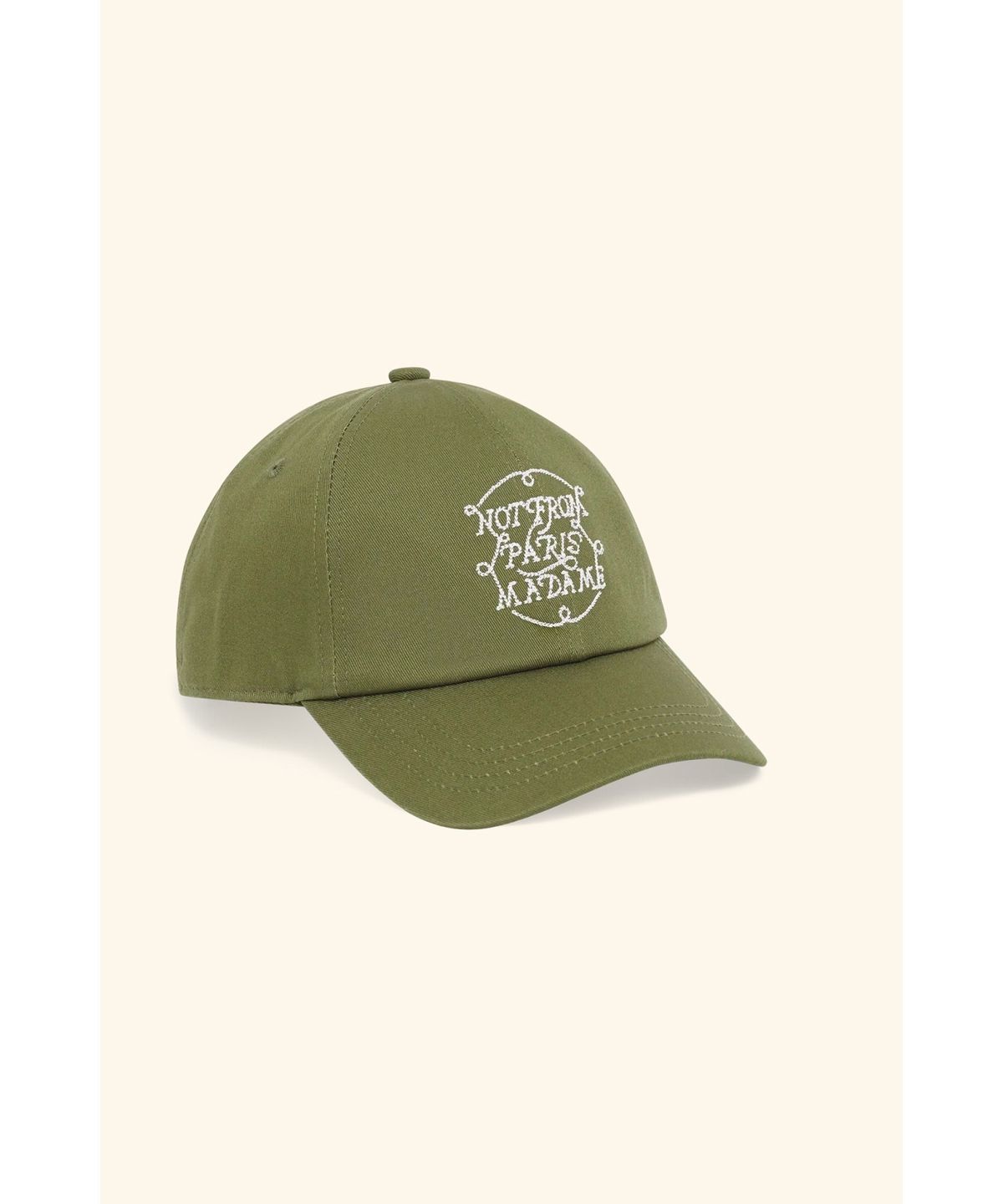 드롤드무슈(DROLE DE MONSIEUR) La Casquette Slogan Tresses D4RAA25701KHX