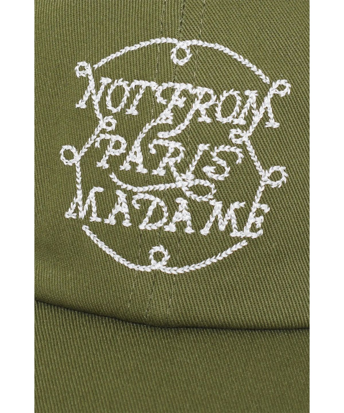 드롤드무슈(DROLE DE MONSIEUR) La Casquette Slogan Tresses D4RAA25701KHX