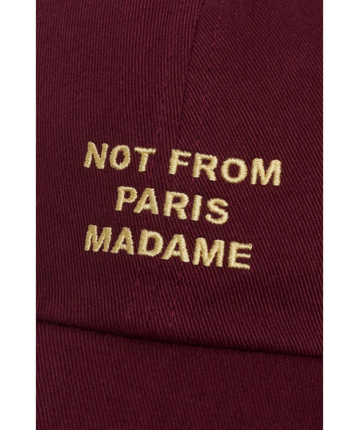 드롤드무슈(DROLE DE MONSIEUR) La Casquette Slogan D4RAW25705WIX