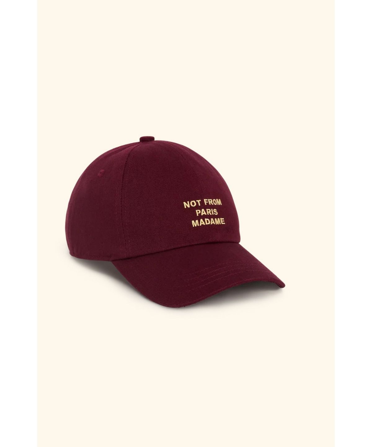 드롤드무슈(DROLE DE MONSIEUR) La Casquette Slogan D4RAW25705WIX