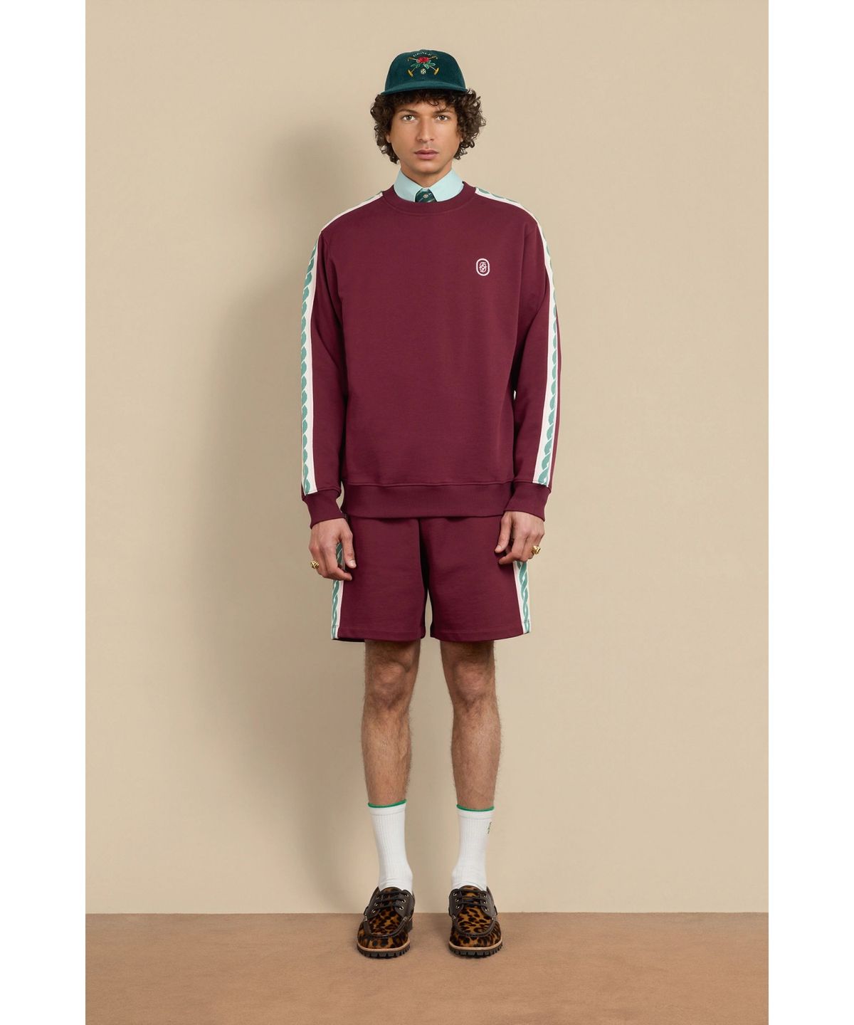 드롤드무슈(DROLE DE MONSIEUR) La Casquette Velours Drole Rose D4RAW25703GRD