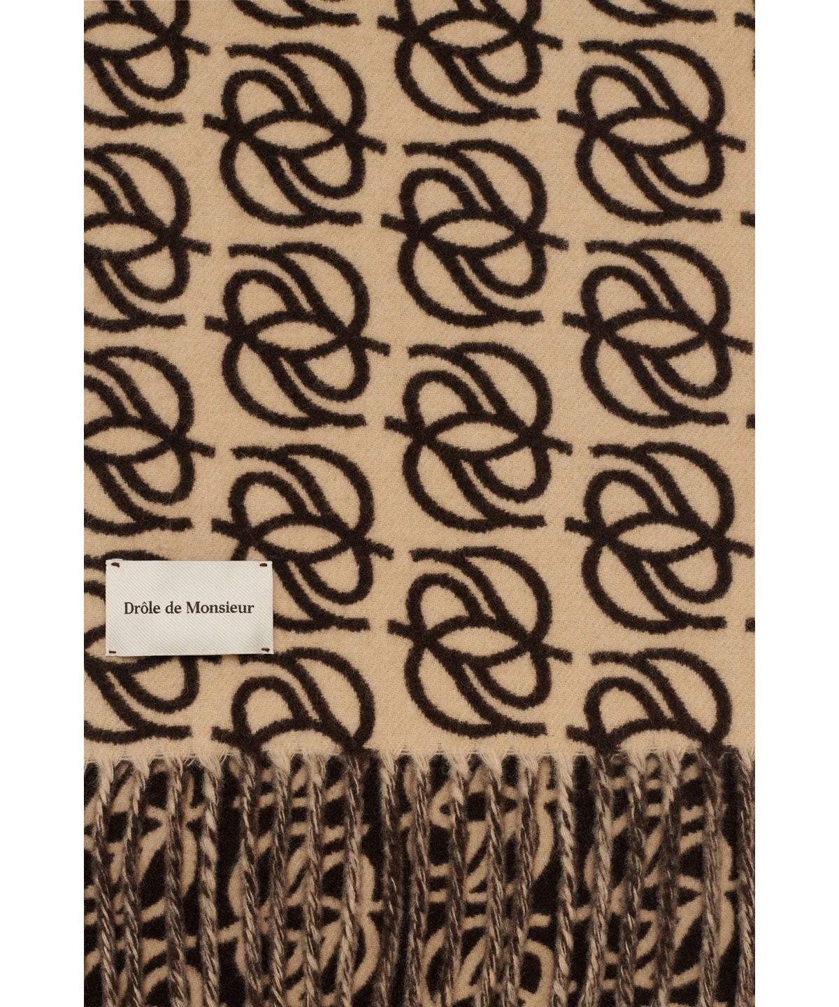 드롤드무슈(DROLE DE MONSIEUR) L Echarpe Monogramme D4AJW25800BRD