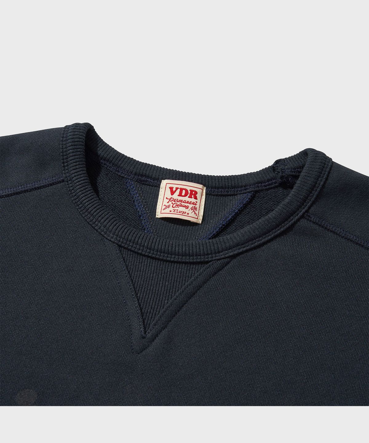 비디알(VDR) MICKEY MOUSE_FREEDOM SLEEVE SWEATSHIRT [Deep Indigo]