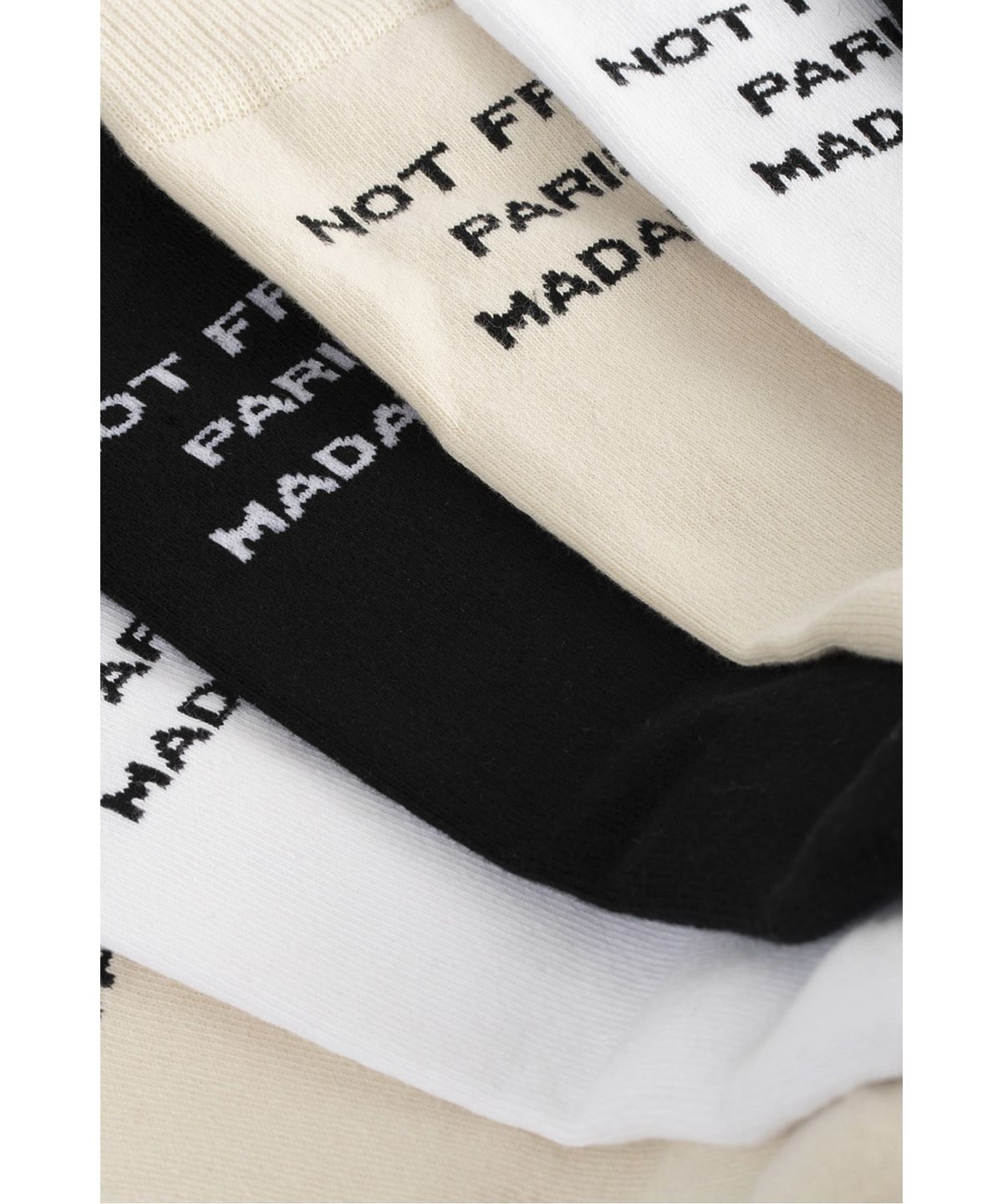 드롤드무슈(DROLE DE MONSIEUR) Le Pack de Chaussettes Slogan D4LDA25001OTX